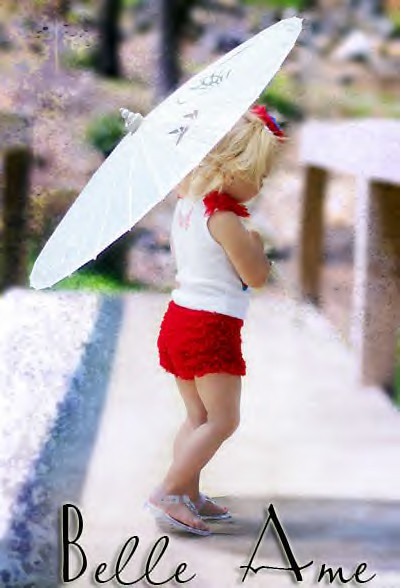 Red Black or White Bloomers